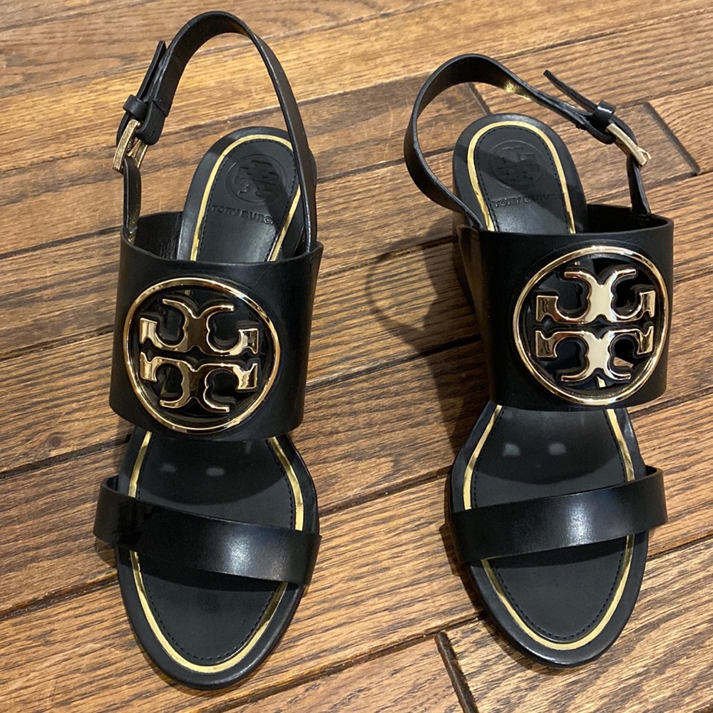 Tory Burch Metal Miller 65MM Wedge